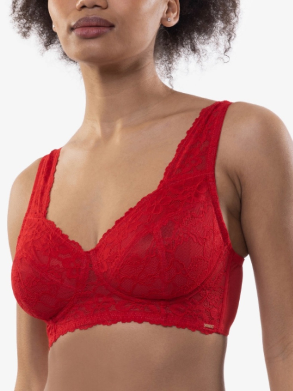 Dorina Women's Aina Non Padded Bralette - Red Size XL NWT